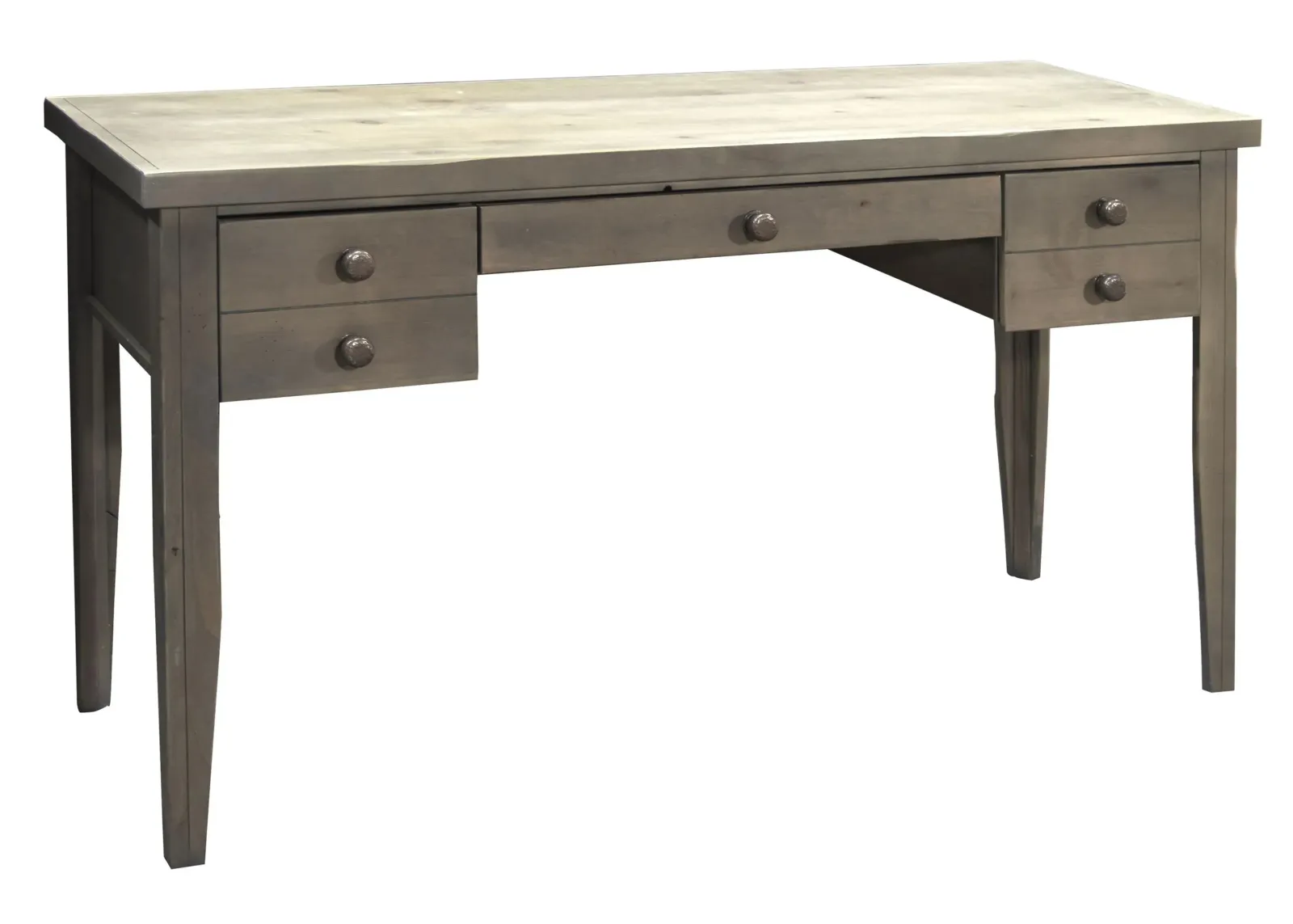 Joshua Creek 54" Writing Desk in Barnwood by Legends Furniture