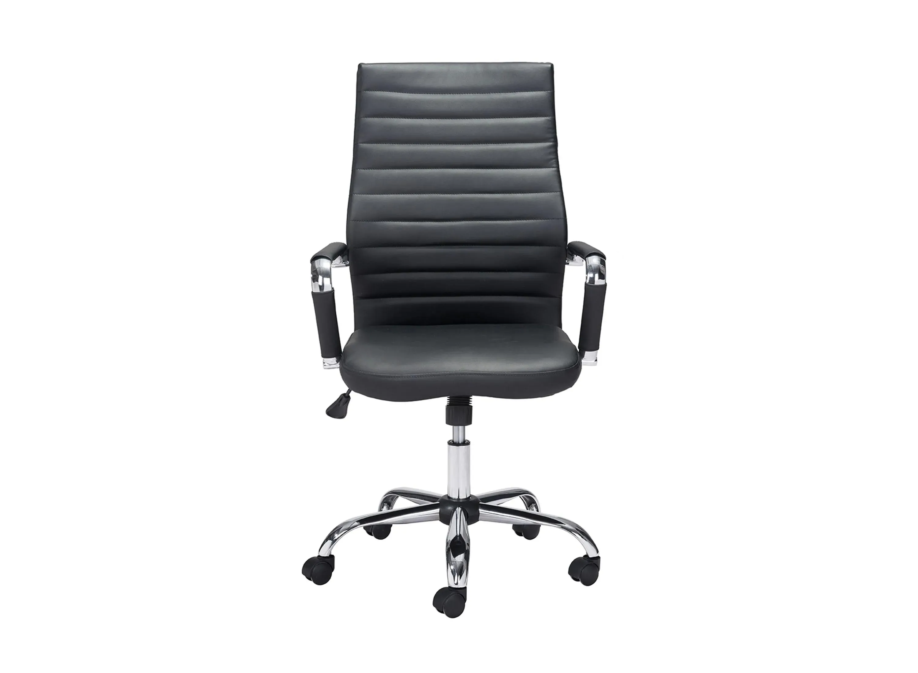 Primero Office Chair in Black, Silver by Zuo Modern