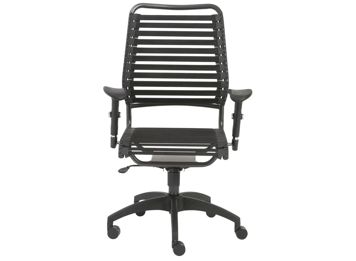 Baba High Back Office Chair in Black by EuroStyle