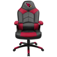 NFL Faux Leather Oversized Gaming Chair in St. Louis Cardinals by Imperial International