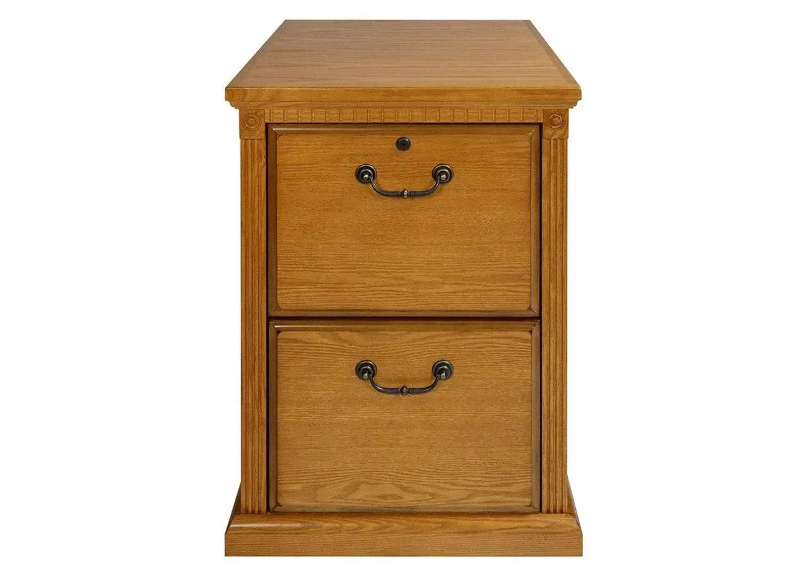 Huntington Oxford Two Drawer File Cabinet in Wheat by Martin Furniture