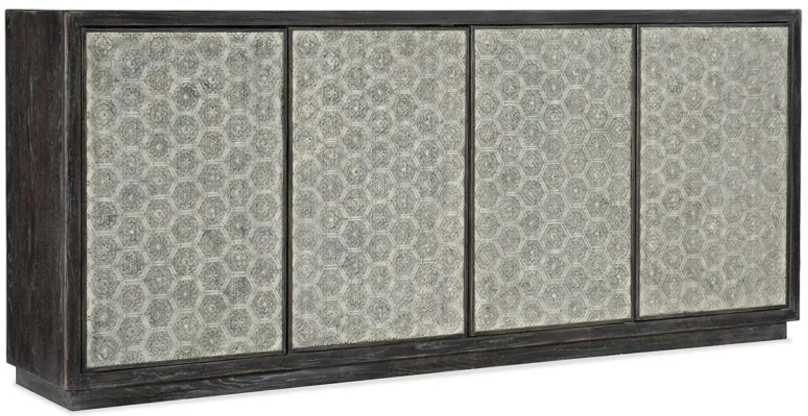 Melange Graystone Four-Door Credenza