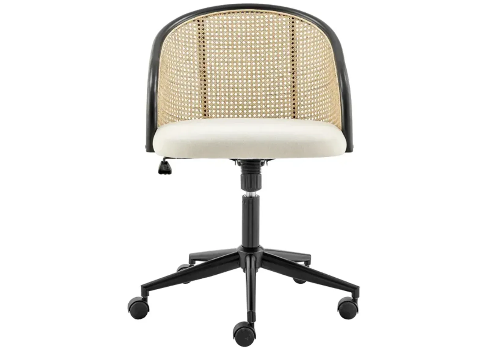 Dagmar Office Chair in Beige by EuroStyle