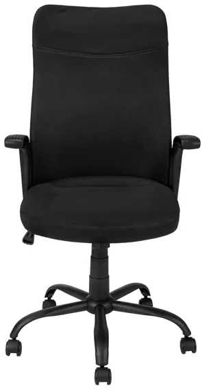 Ignatius Executive Home Office Chair in Black by Monarch Specialties