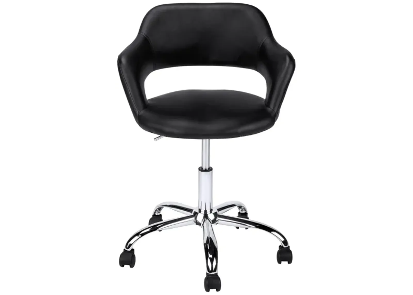 Ludwig Home Office Chair in Black by Monarch Specialties