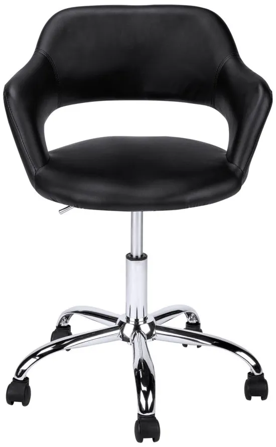 Ludwig Home Office Chair in Black by Monarch Specialties