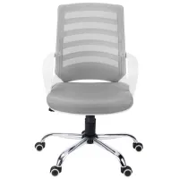 Llewellyn Home Office Chair in Gray by Monarch Specialties
