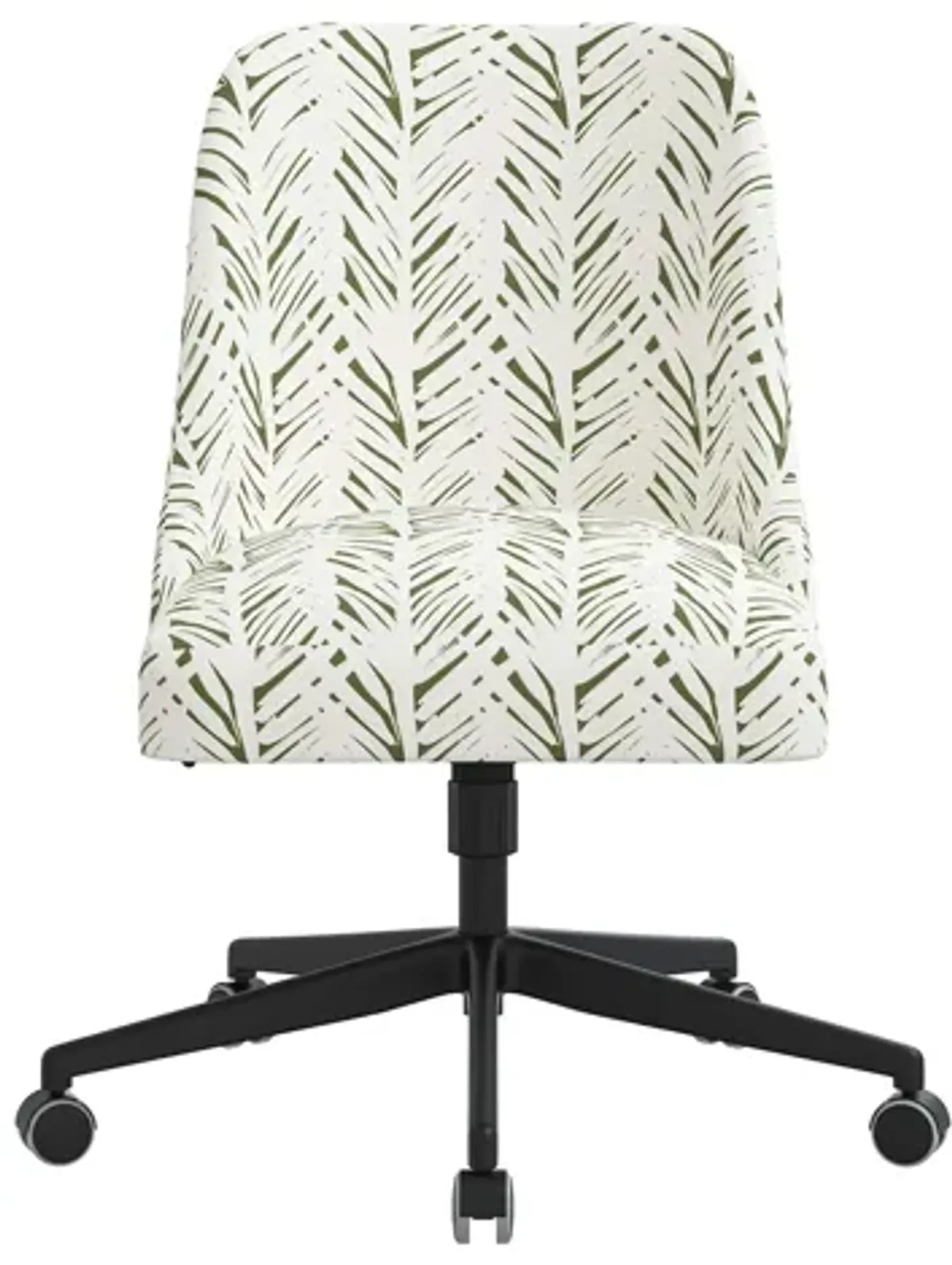 Leigh Office Chair in Brush Palm Leaf by Skyline