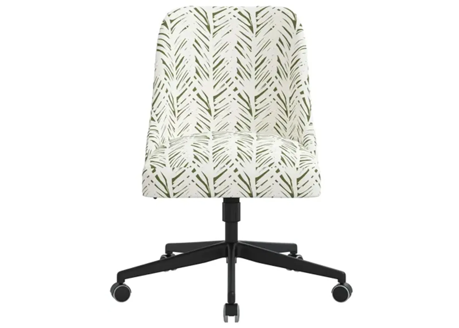 Leigh Office Chair in Brush Palm Leaf by Skyline