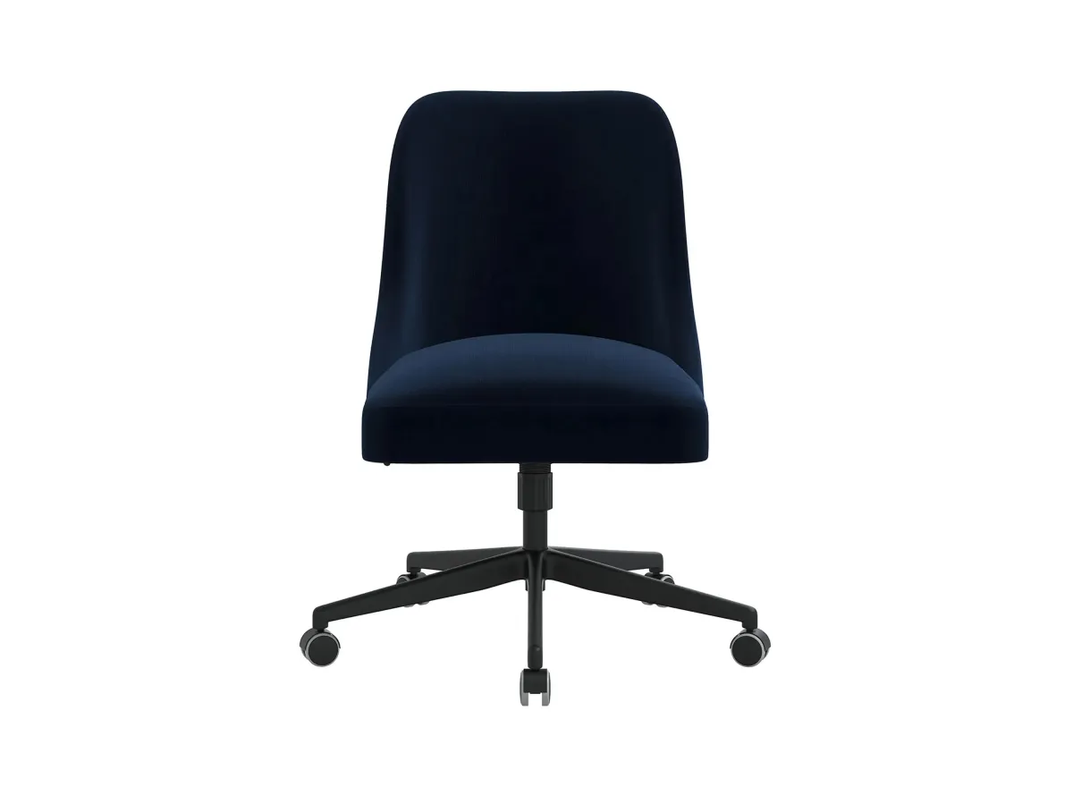 Leigh Office Chair in Monaco Eclipse by Skyline