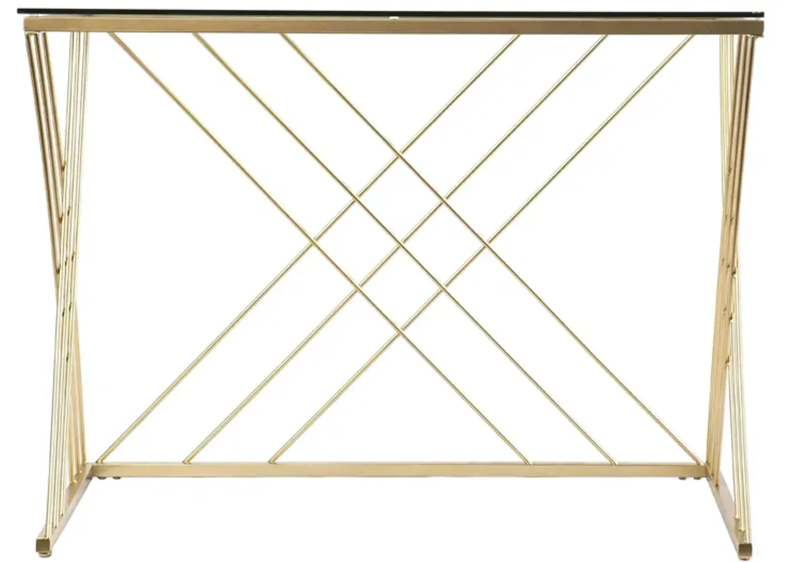 Piedmont Desk in Gold by SEI Furniture