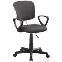 Grafton Kids Office Chair in Gray by Monarch Specialties