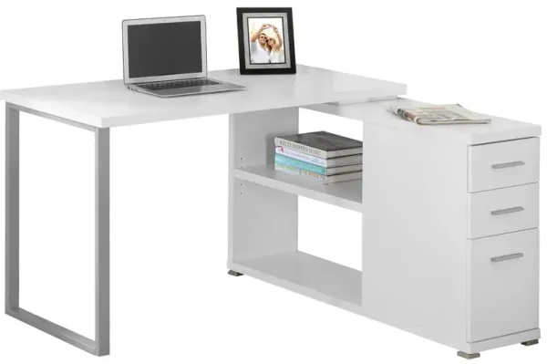 Weaver L-Shaped Computer Desk