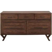 Houghton Credenza in Weathered Chestnut by Liberty Furniture