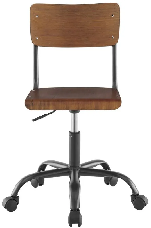 Kenneth Office Chair in Walnut by New Pacific Direct