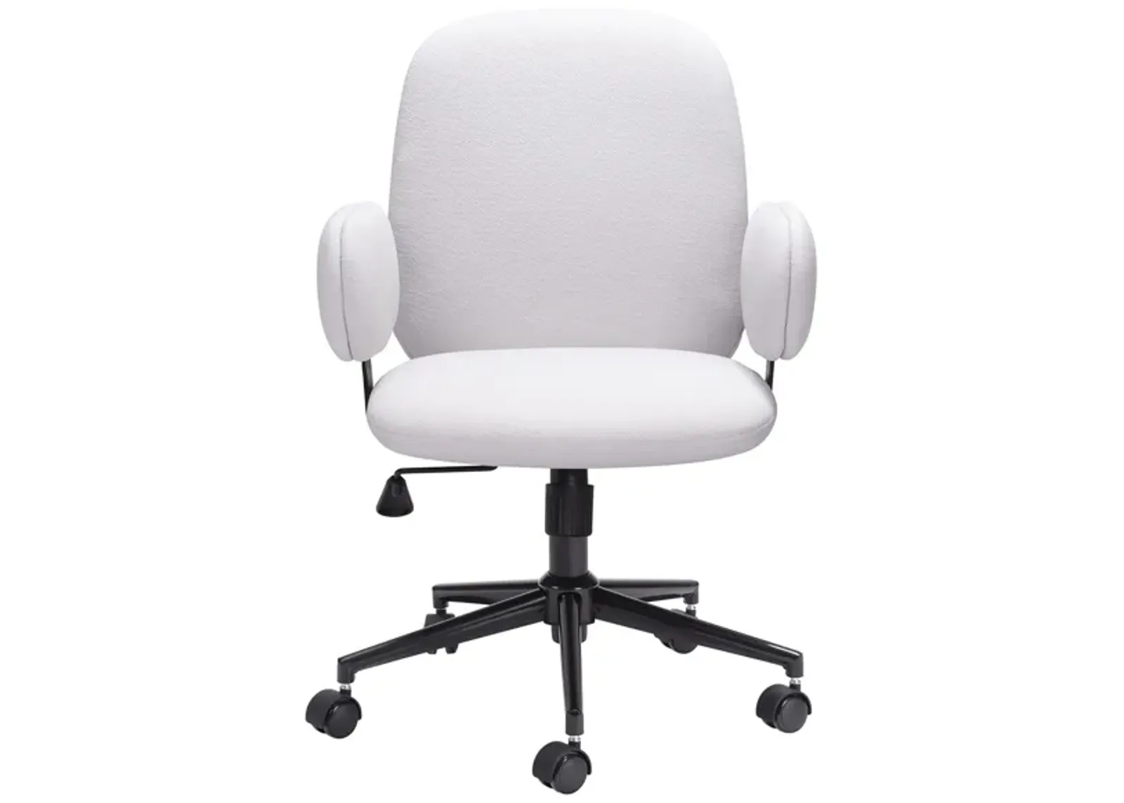 Lionel Office Chair in Beige, Black by Zuo Modern