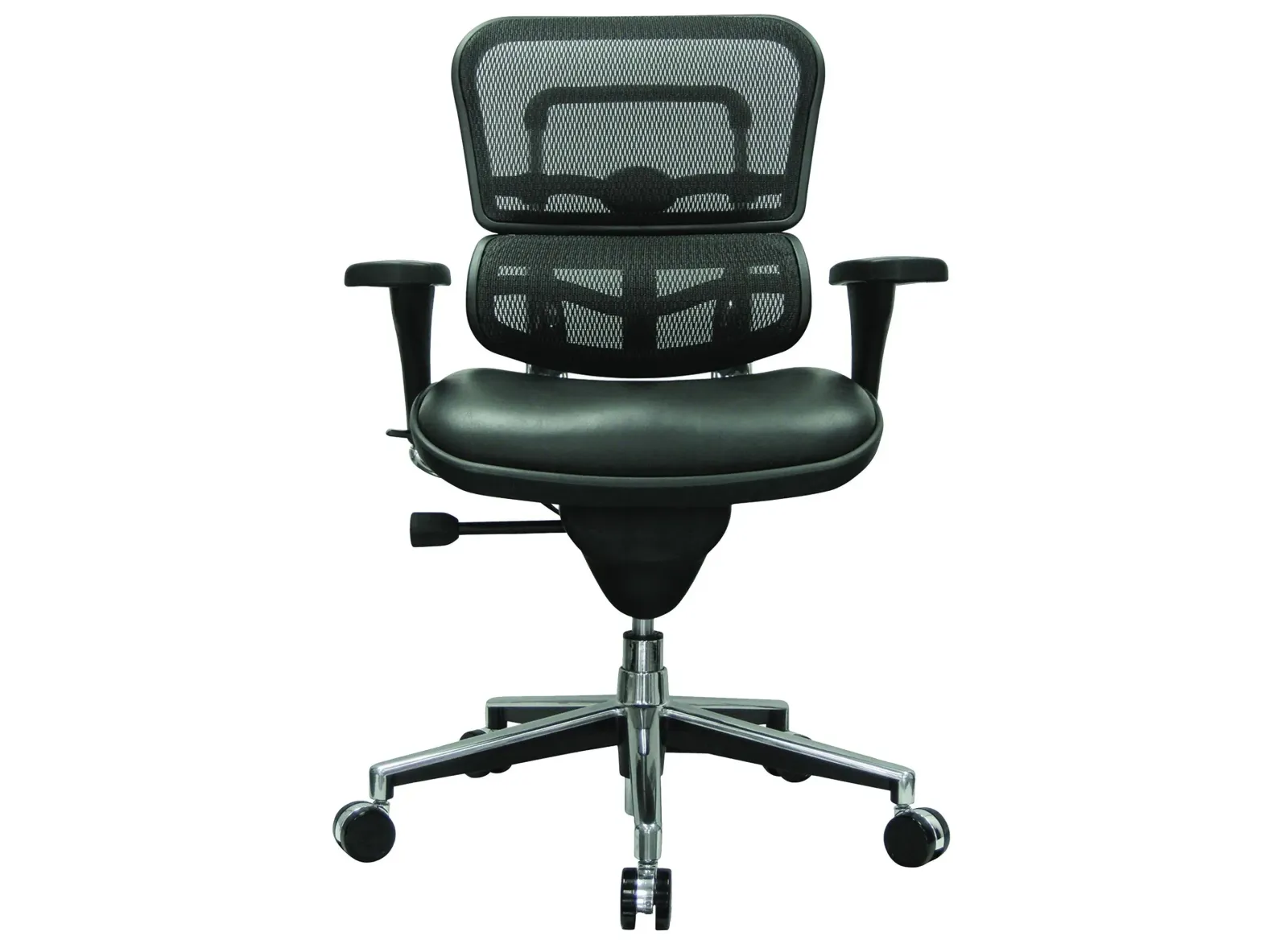 Ergo Lo Leather Seat/Mesh Back