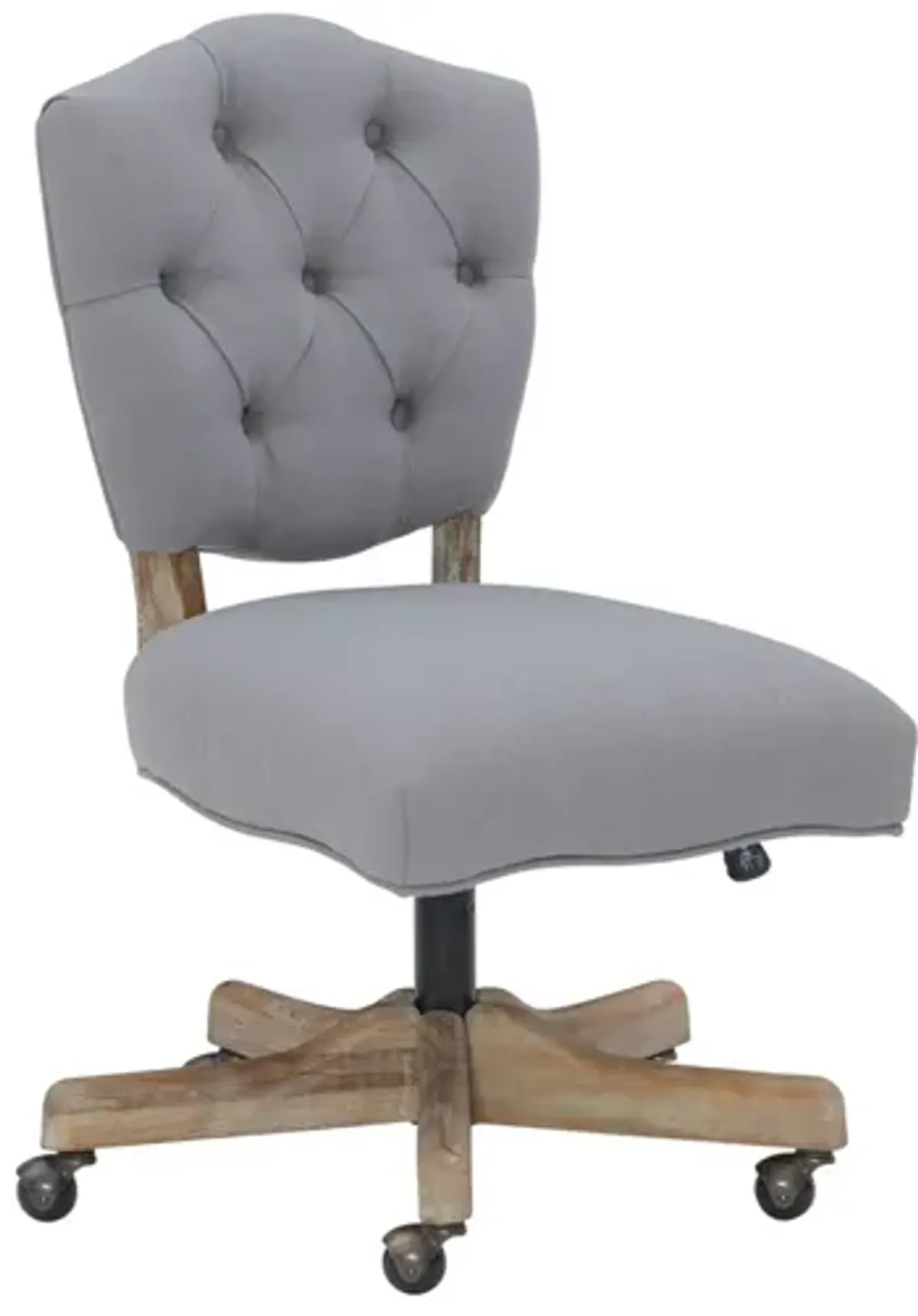 Kelsey Office Chair in Gray by Linon Home Decor