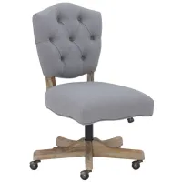 Kelsey Office Chair in Gray by Linon Home Decor