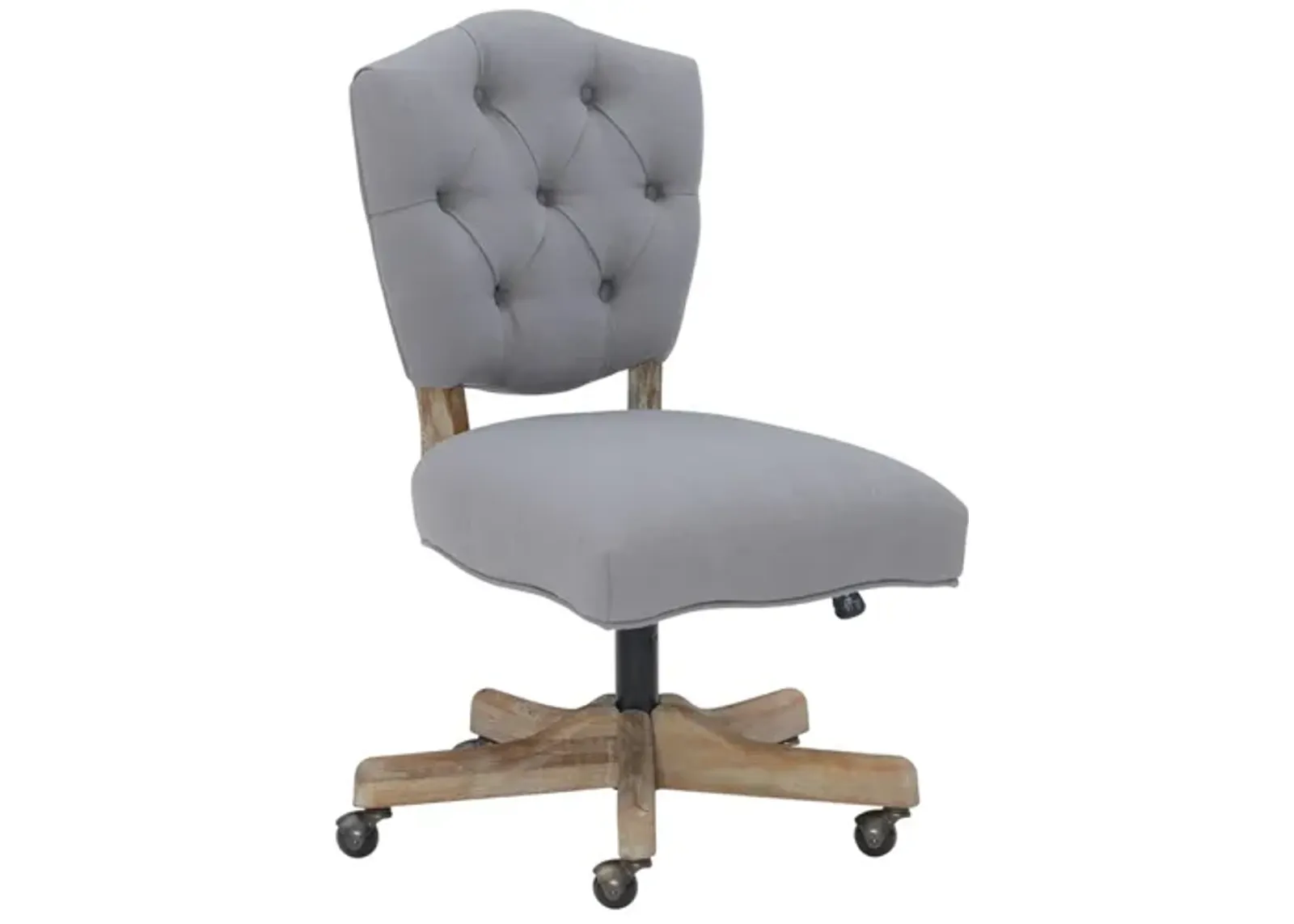 Kelsey Office Chair in Gray by Linon Home Decor