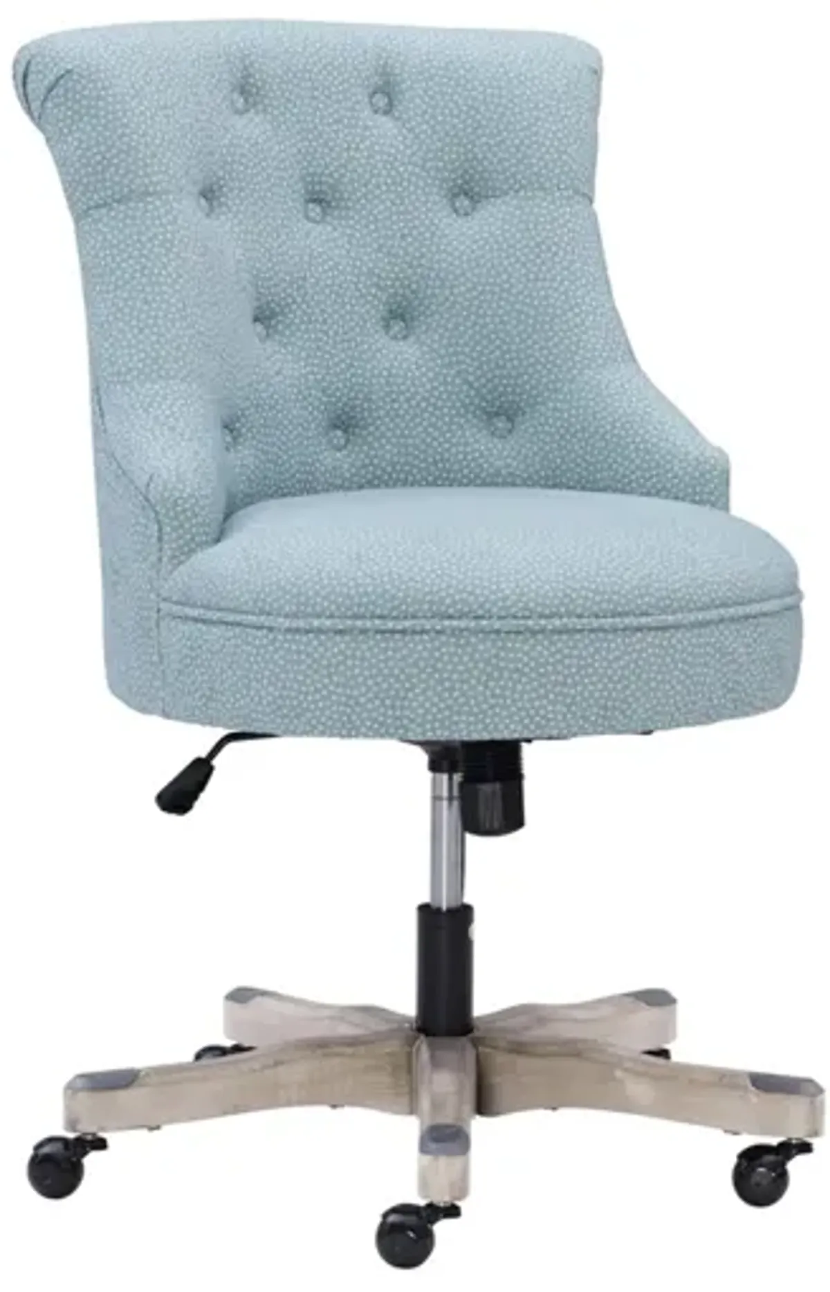 Sinclair Office Chair in Light Blue by Linon Home Decor