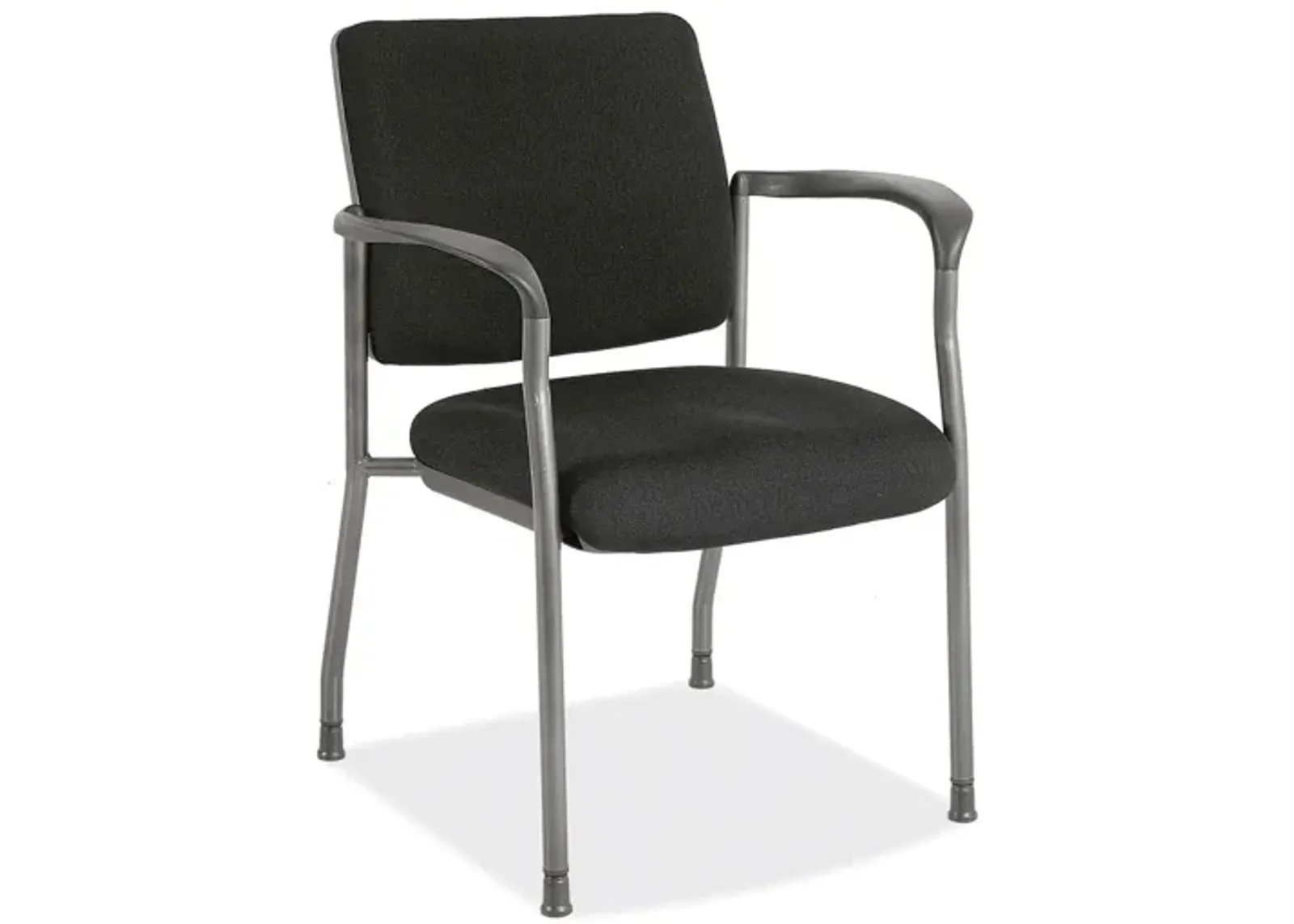 Legion Office Armchair in Black Fabric; Gray by Coe Distributors