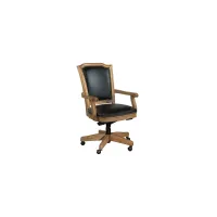 Wellington Wood Frame Desk Chair in SPECIAL RESERVE by Hekman Furniture Company