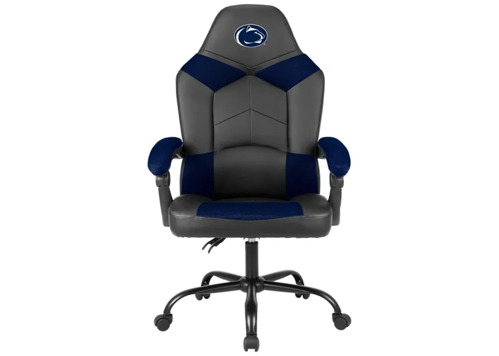 NCAA Faux Leather Oversized Gaming Chair in Penn State University by Imperial International