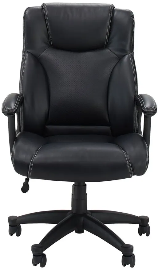 Kano High Back Manager's Chair in Black by Golden Oak
