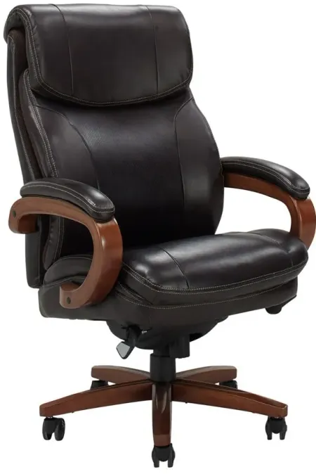 Broderick Big and Tall Office Chair in Vino by Golden Oak