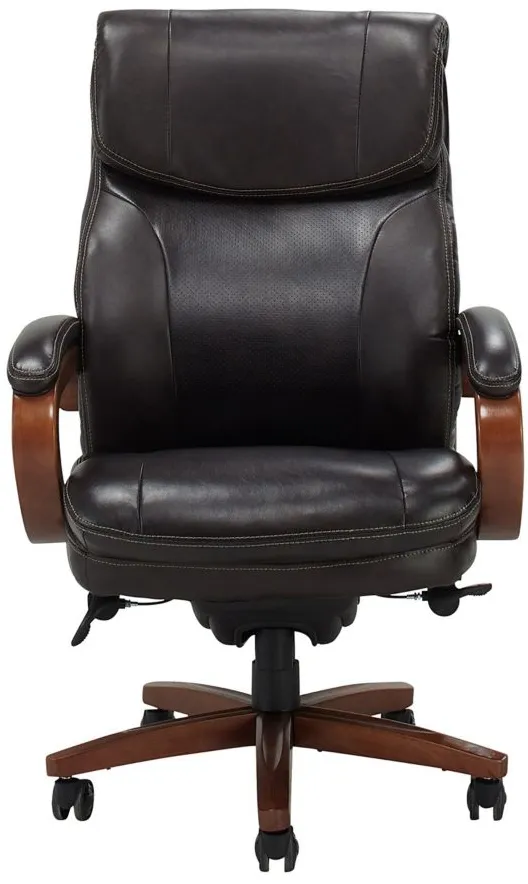 Broderick Big and Tall Office Chair in Vino by Golden Oak