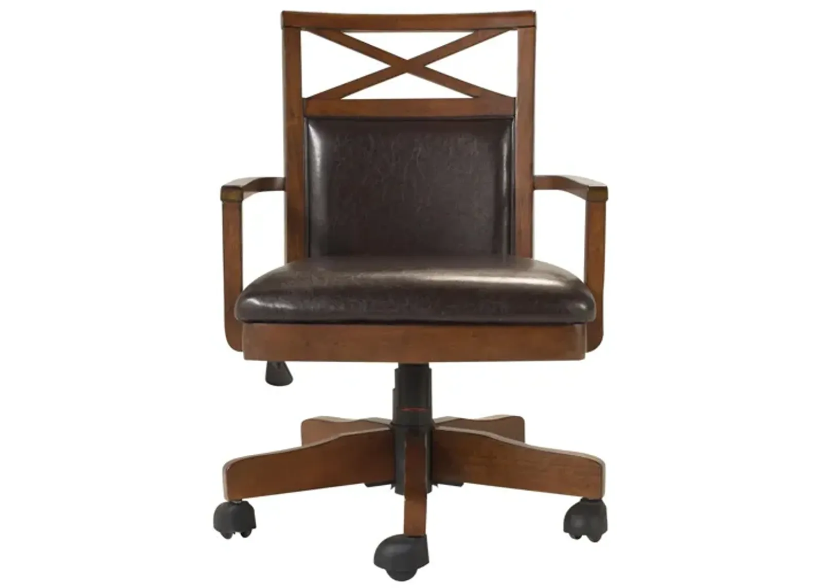 Tess Office Chair in Cherry / Black by Bellanest