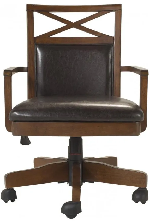 Tess Office Chair in Cherry / Black by Bellanest