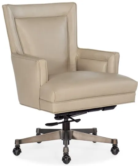 Rosa Executive Swivel Tilt Chair in Apollo Mineral by Hooker Furniture