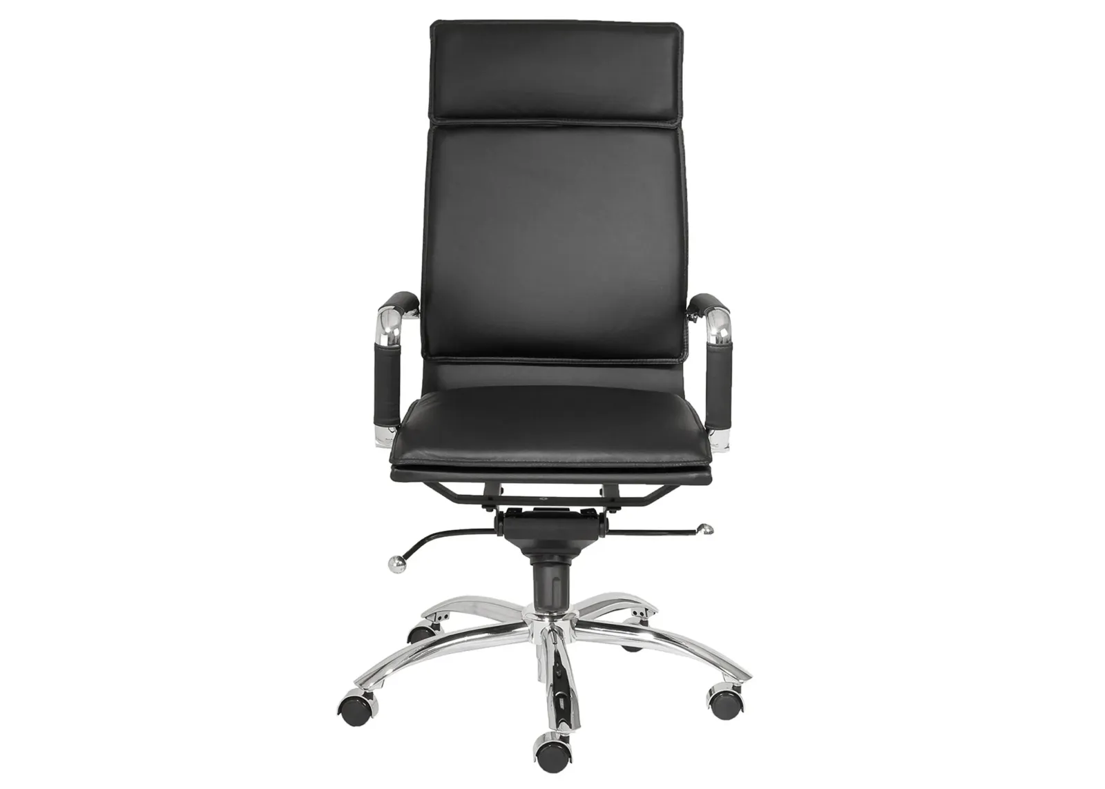 Gunar High Back Office Chair in Black by EuroStyle