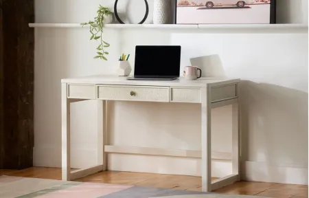 Bridgeport Office Desk in Cream by Legacy Classic Furniture