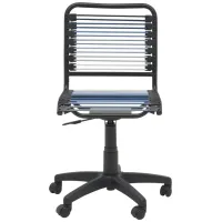 Bungie Low Back Office Chair in Blue Ombre by EuroStyle