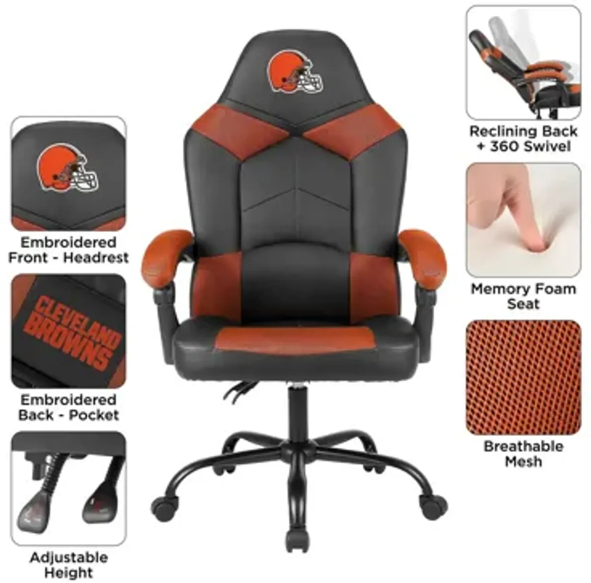 NFL Oversized Adjustable Office Chairs