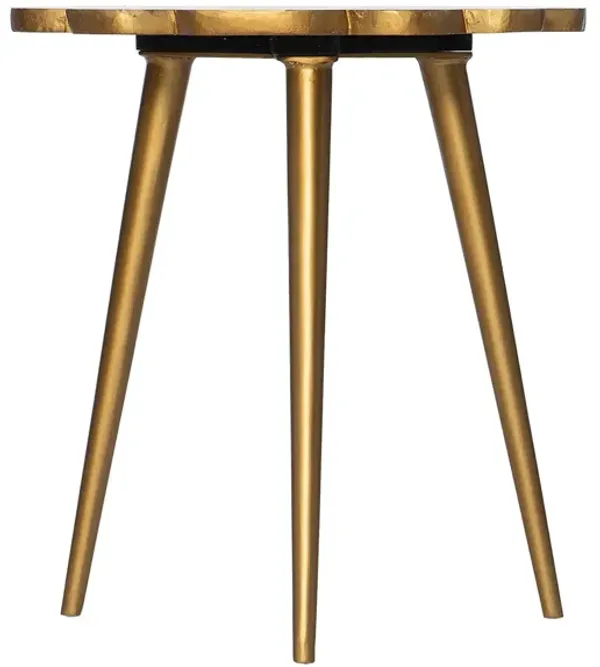 Melange Bain Accent Table