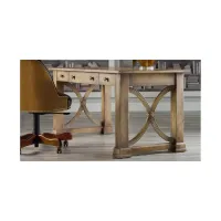 Melange Arch Writing Desk in Light OaK by Hooker Furniture