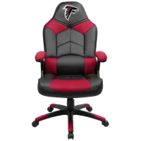 NFL Faux Leather Oversized Gaming Chair in Atlanta Falcons by Imperial International
