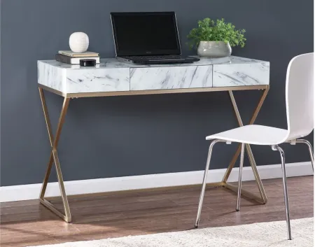 Southwold Desk in White by SEI Furniture