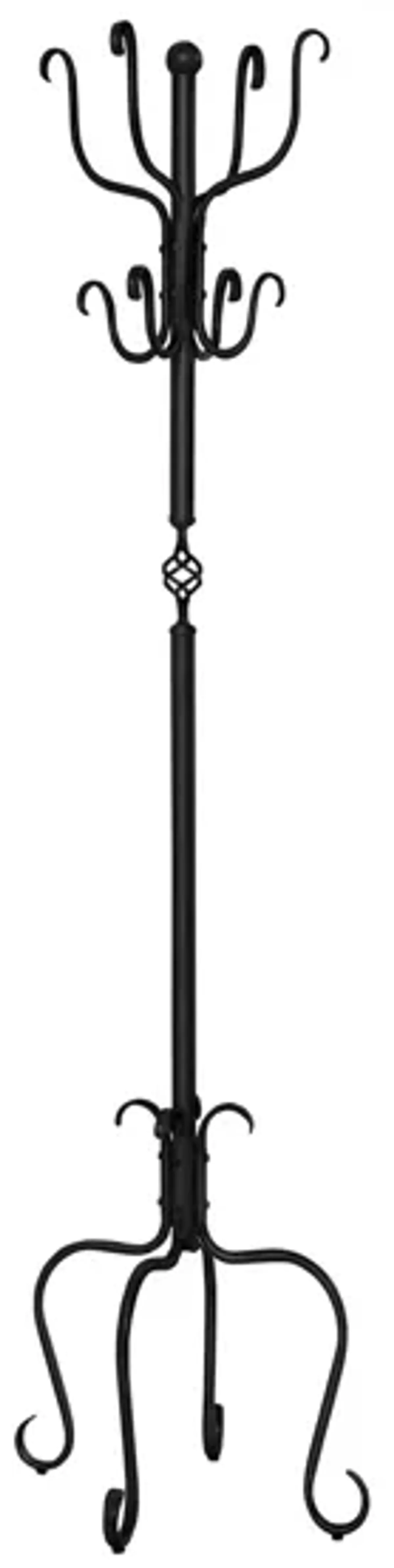 Monarch Specialties Coat Rack in Black by Monarch Specialties