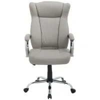 Humphreys Computer Chair in Gray by Chintaly Imports