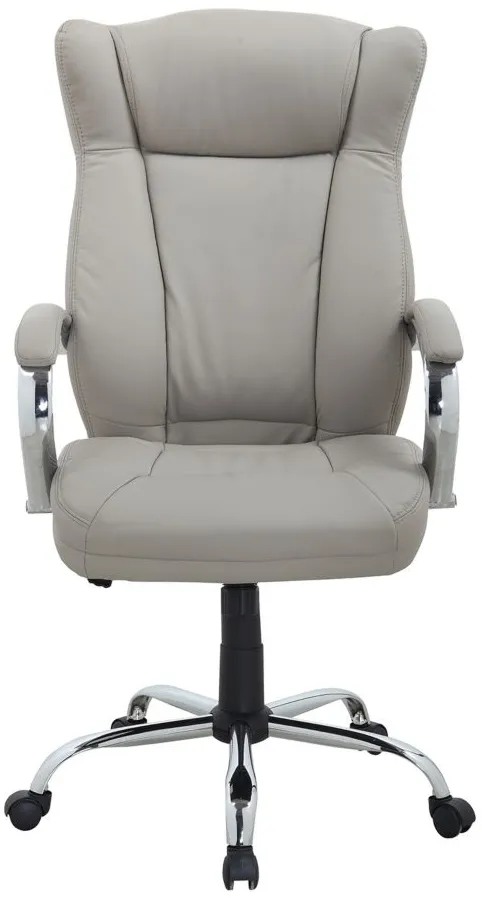 Humphreys Computer Chair in Gray by Chintaly Imports