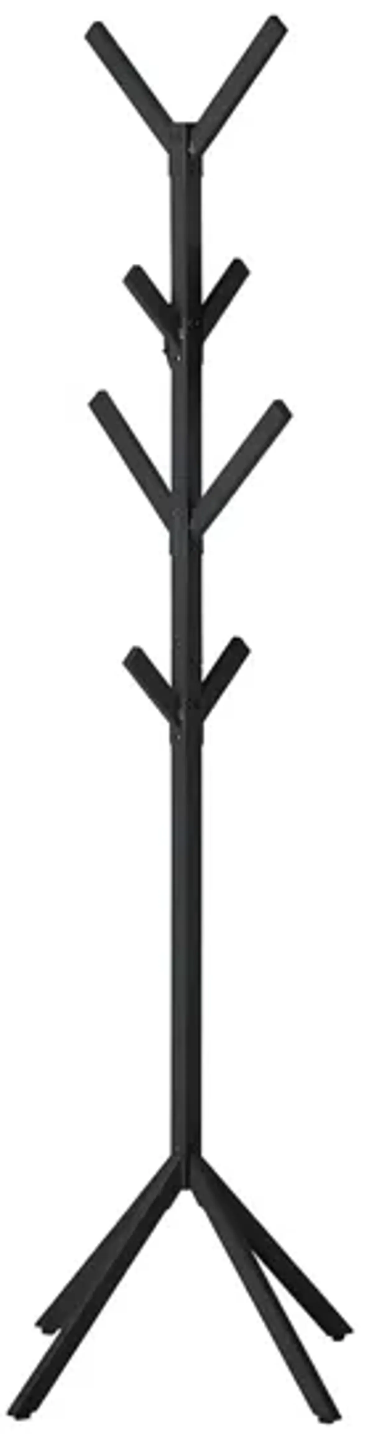 Monarch Specialties Coat Rack in Black by Monarch Specialties