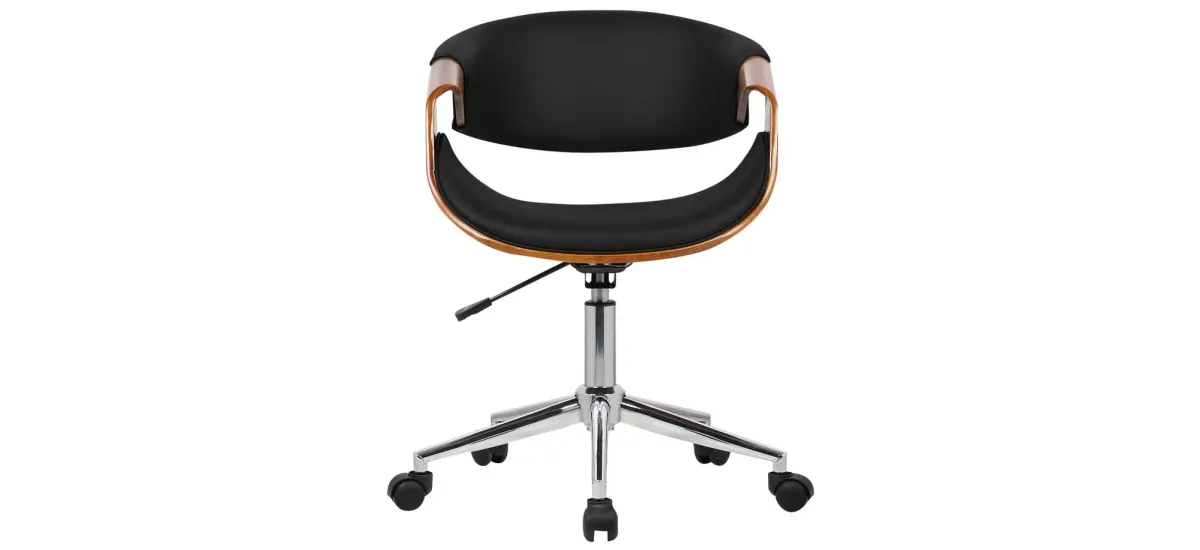 Geneva Office Chair in Black by Armen Living