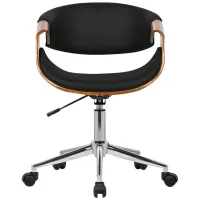 Geneva Office Chair in Black by Armen Living