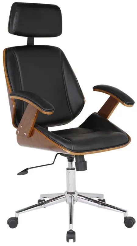 Century Office Chair in Black by Armen Living
