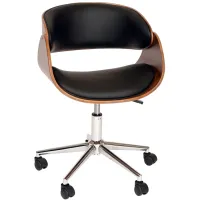 Julian Office Chair in Black by Armen Living